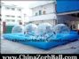 inflatable swim zorb ball pool